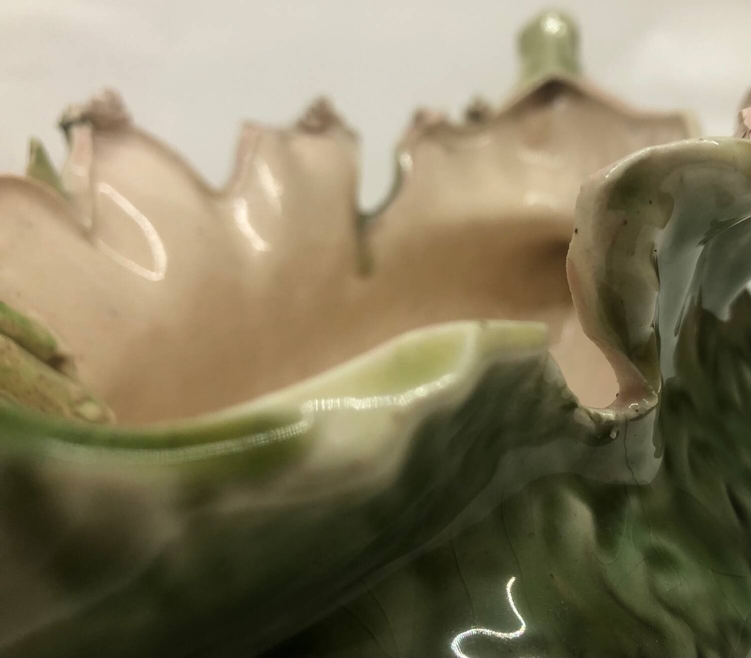 Flower slip planter vase 1900