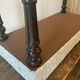 Tufted footrest