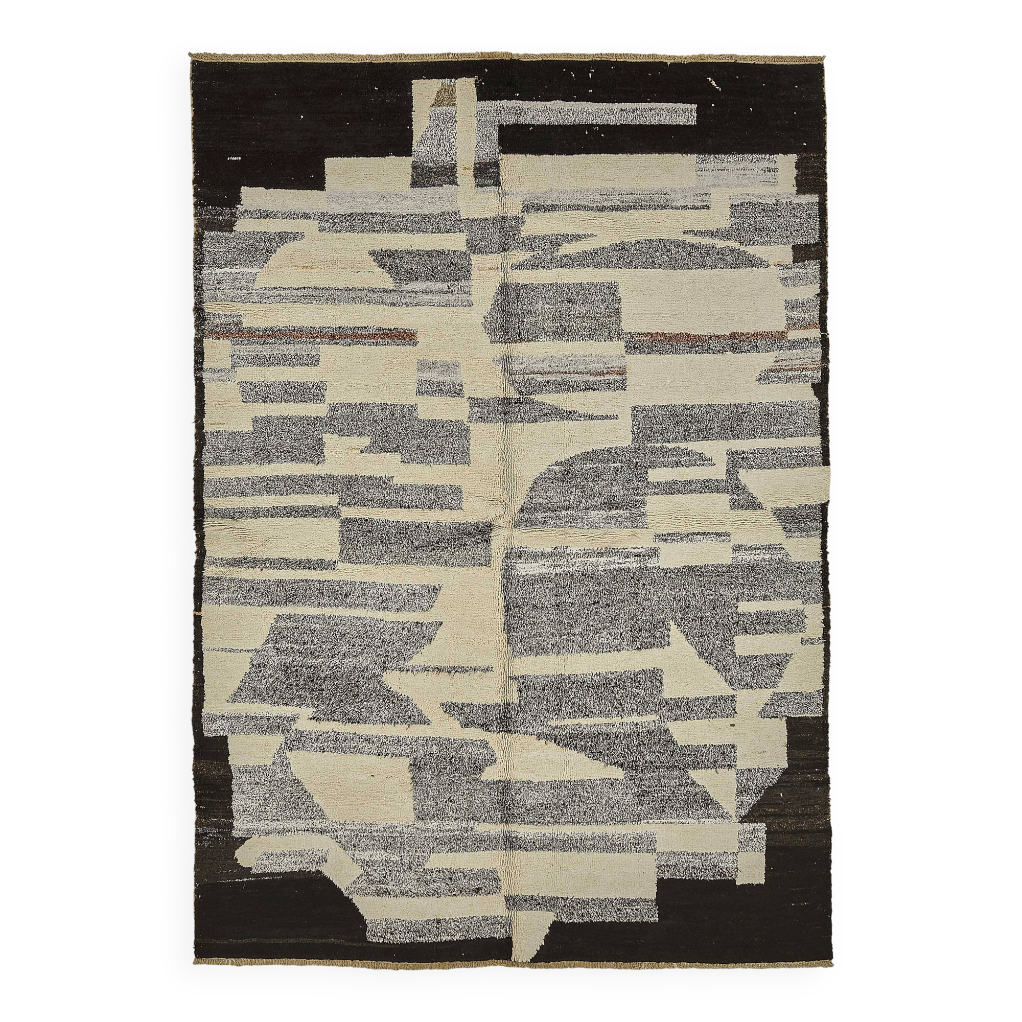 Handwoven Turkish Recycled Boho Rug 230 cm x 337 cm