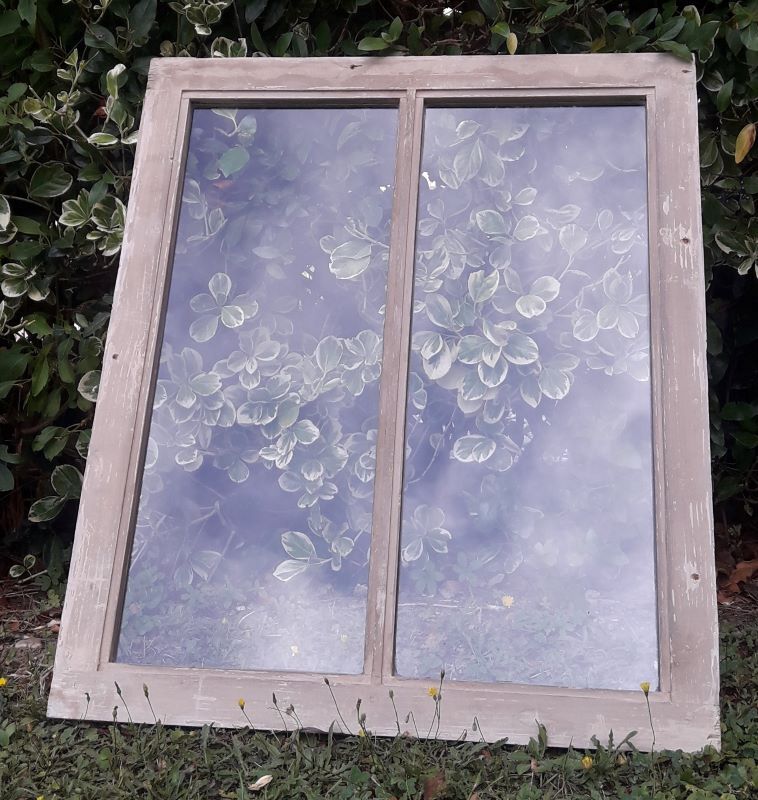 Glazed frame 70x83cm for partition