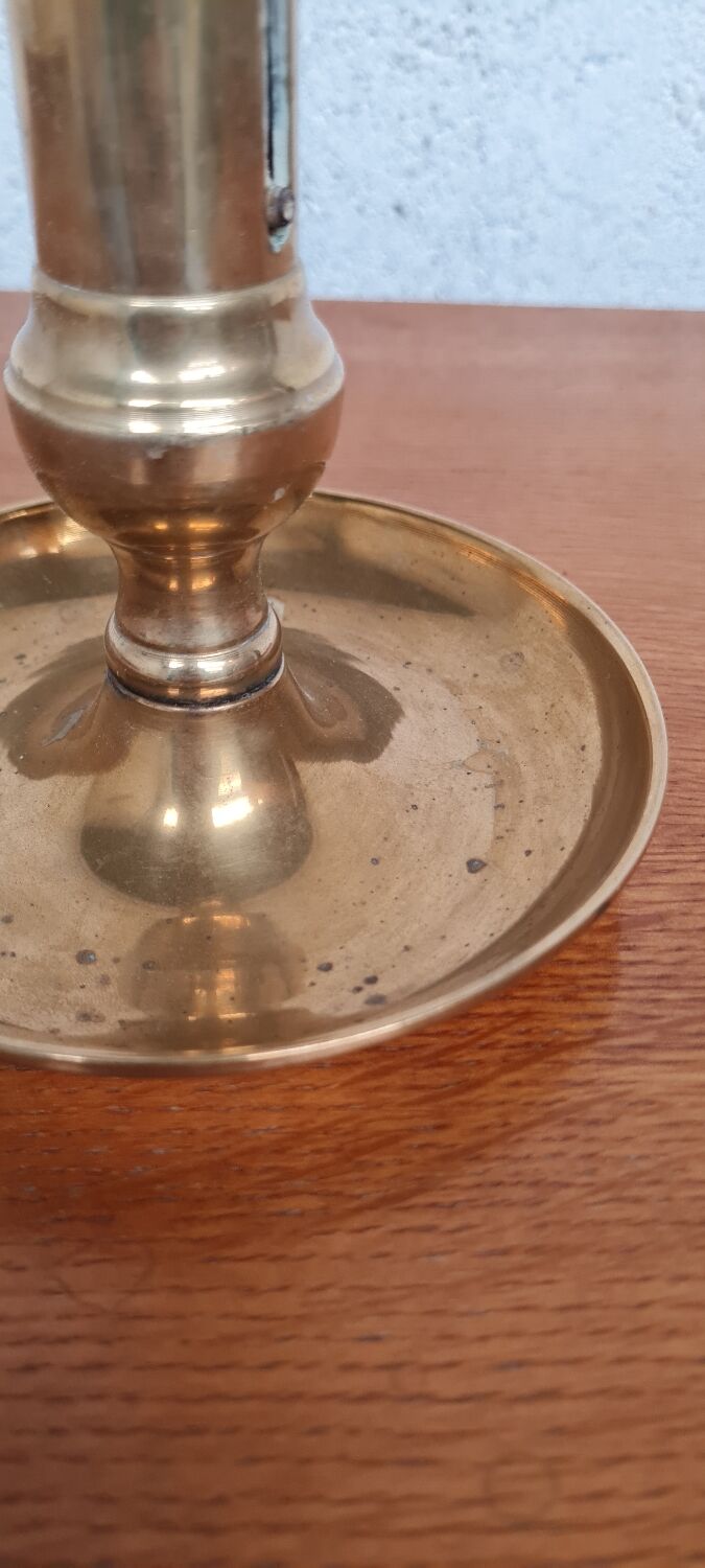 Brass candle holder