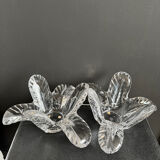 Crystal palm tree catchall, 1970s