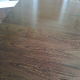 Vintage oval dining table with extensions for Baumann - 1960