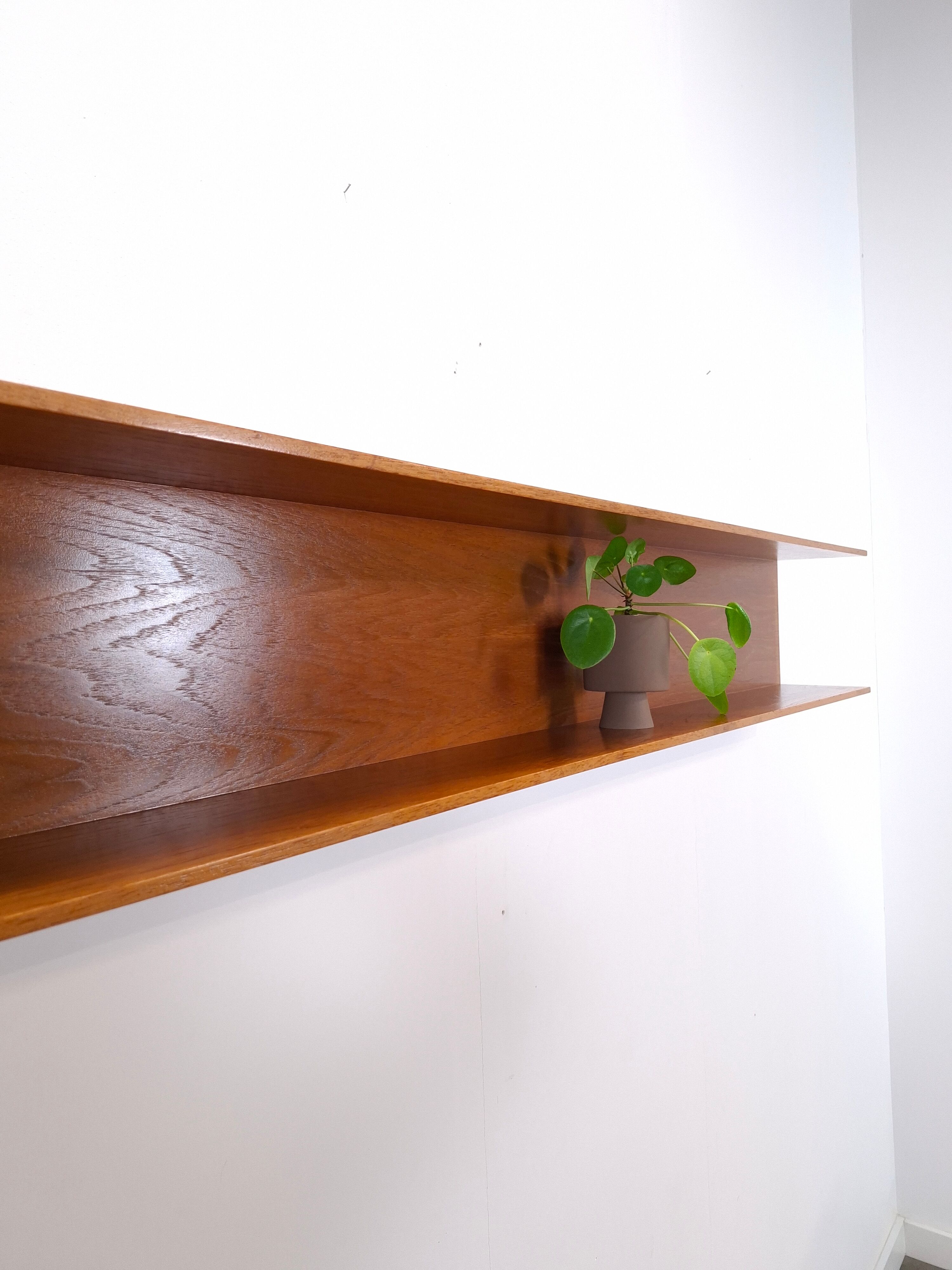 XL wandplank Walter Wirz Wilhelm Renz 240 cm, Wall Shelf