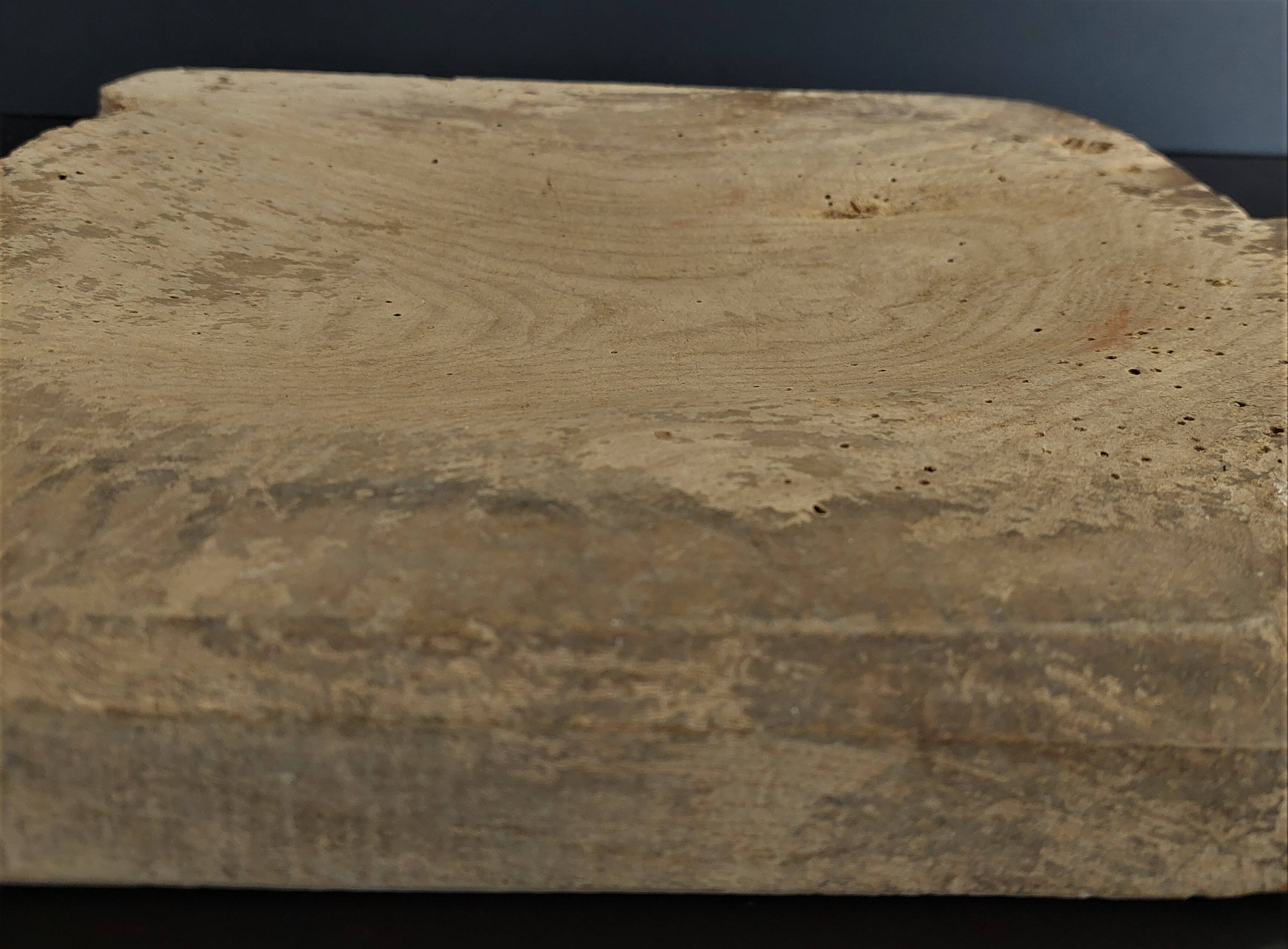 Old wooden cutting board