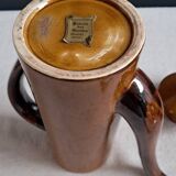 Glazed coffee pot