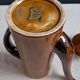 Glazed coffee pot