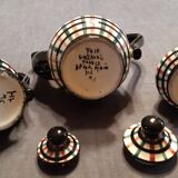 Vintage tea set, Vallauris ceramics, FASE workshop