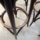 Set of 4 bar stools from the 1960s.