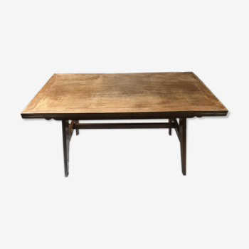 Oak table "war damage"
