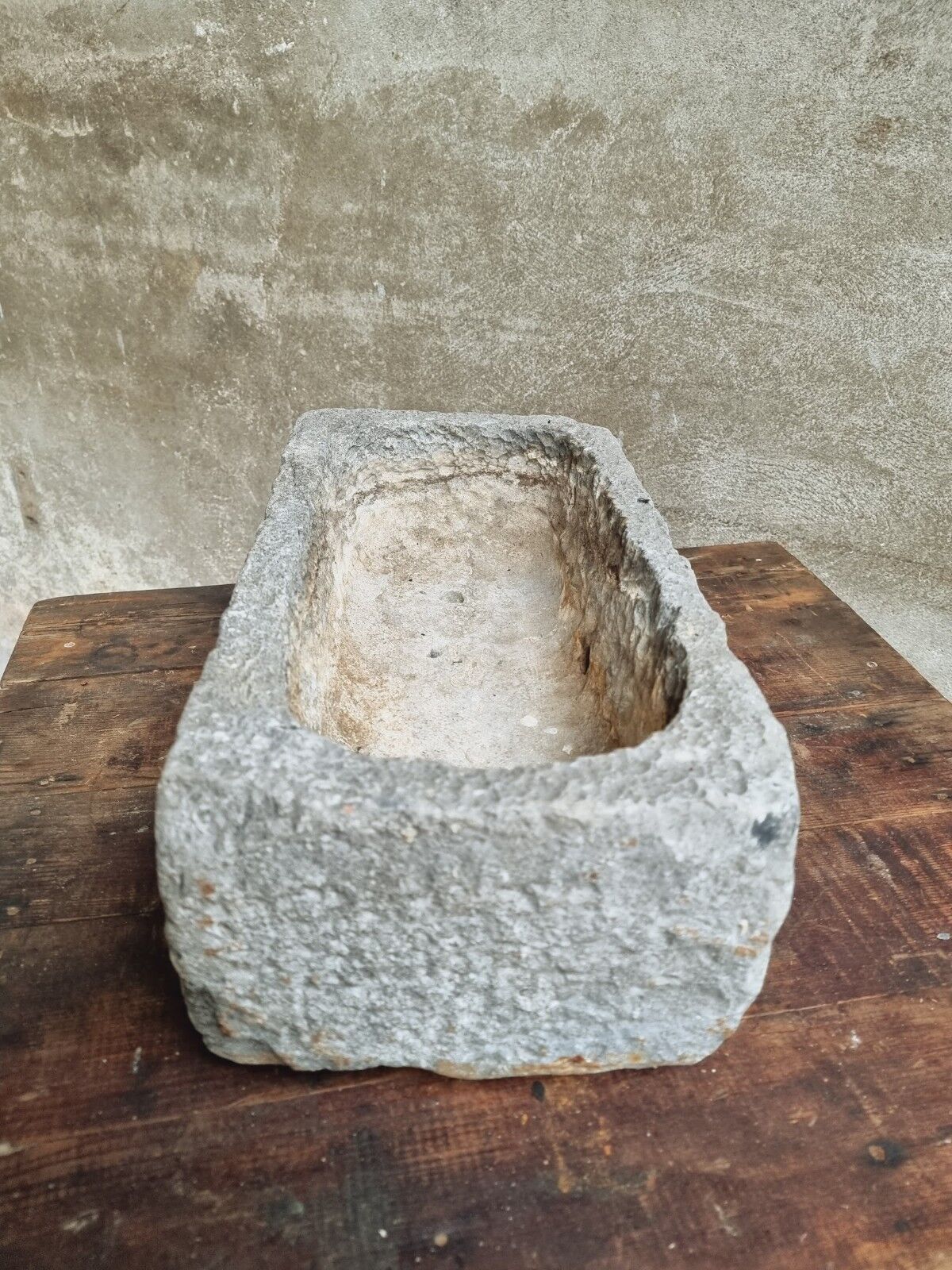 Antique washbasin trough bluestone 18th century