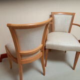 bridge and chair set restored