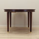 Round mahogany table, Danish design, 1970s, production: Denmark