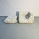Chaise Togo et ottoman pour Ligne Roset, ensemble de 2