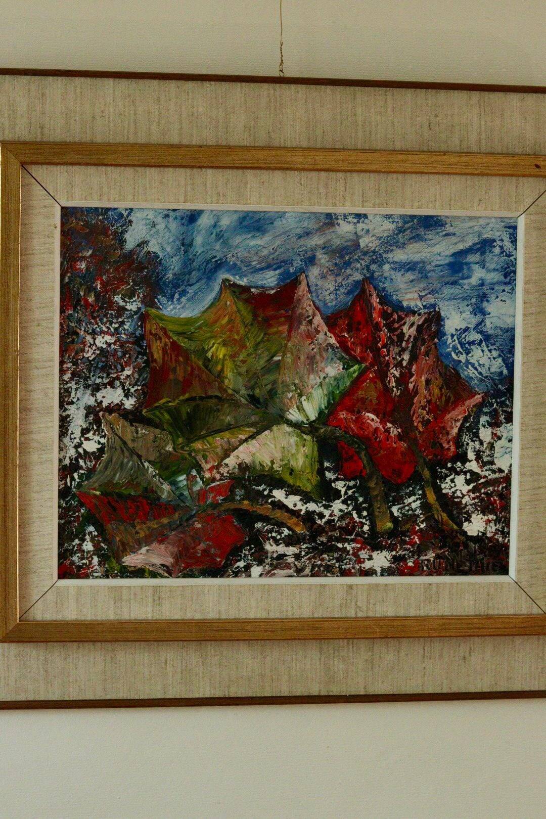 "Abstract Leaves" by Rune Thiel