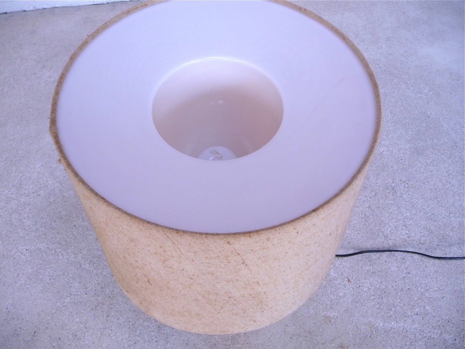 Scandinavian modern ceramic table lamp, Denmark 1960s