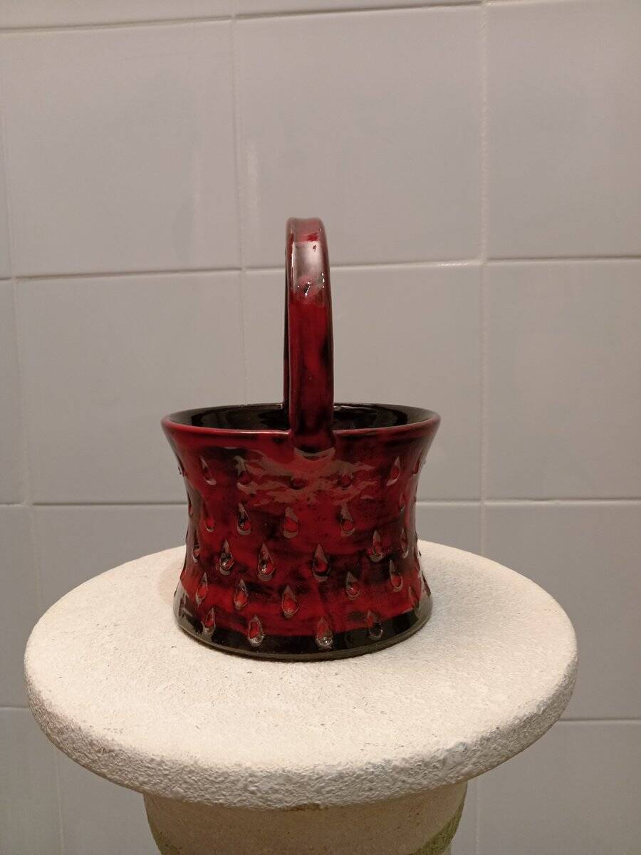 Bassano ceramic vase, 1970s