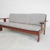 Mid-century sofa in teak, Attrb.to Harry de Groot for Leolux, NL 1960's