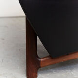 Ib kofod larsen lounge chair & ottoman "Adam" for Mogens kold