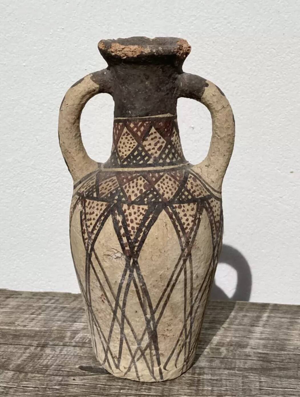 Berber pottery jar from the Rif