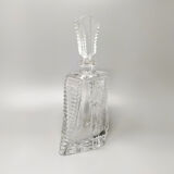 1950 crystal decanter with 6 crystal glasses