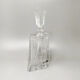 Carafe en cristal avec 6 verres en cristal 1950