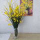 Peinture sur toile bouquet de genêts