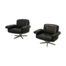 Pair of De Sede 32 armchairs