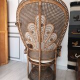 Emmanuelle peacock armchair from the 70s