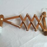 Wall lamp extensible scandinavian accordion