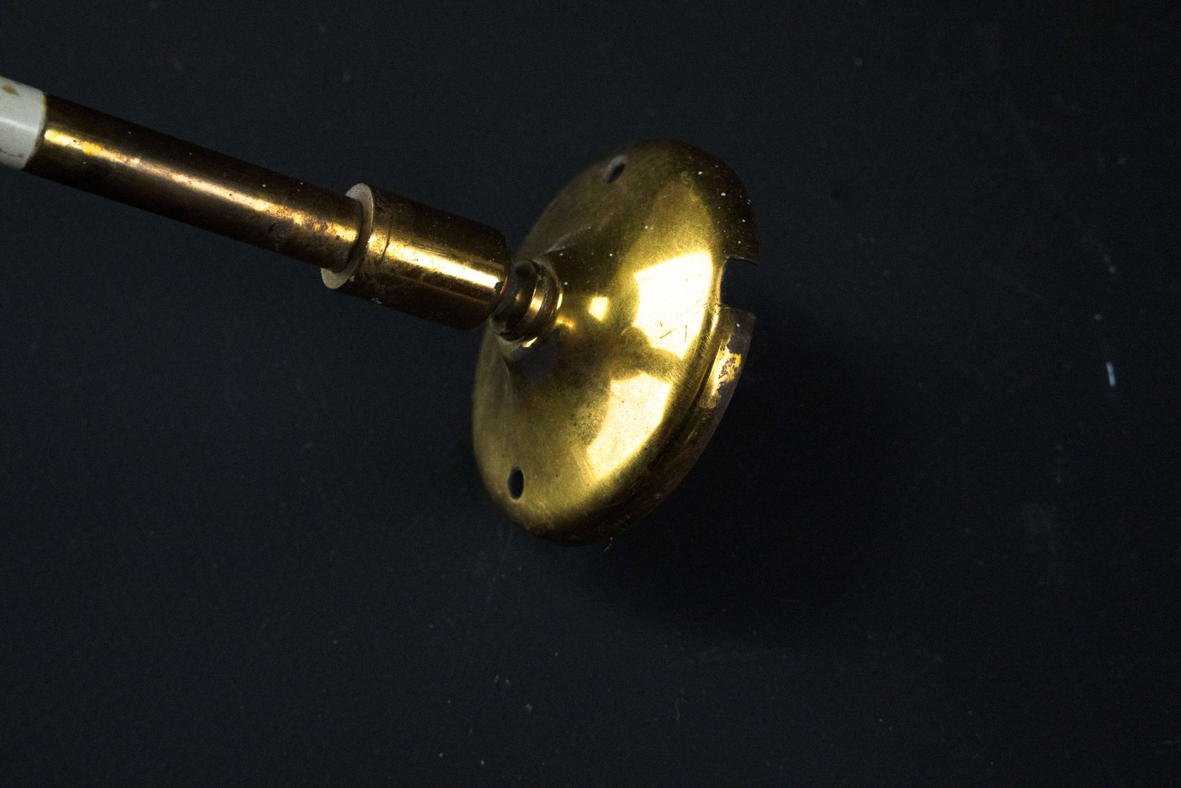 Mid-Century orientable wall lamp by Stilux Milano, Italy, 1950s.