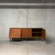Buffet enfilade XL teck Paolozzi Monopoly vintage années 60