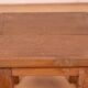 Old small Burmese teak workshop bedside table