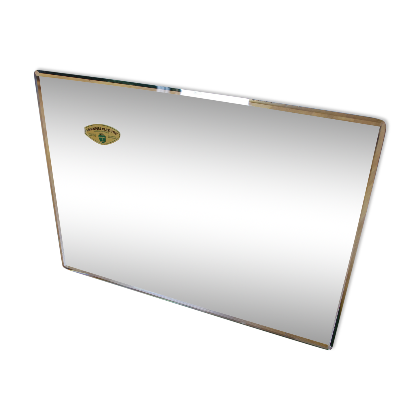 Bevelled vintage mirror