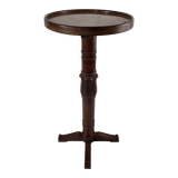 Fifth wheel / art deco wooden pedestal table