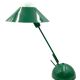 Lampe de table verte Space Age, Italie années 1970
