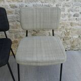 Pair of André Simard chairs for Airborne, 60s