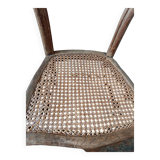 Chaise prie dieu cannage