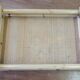 Tray in rattan and bamboo 70s