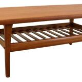 Mid Century teak Salontafel 'Bassen'
