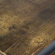 Table basse en chêne de style ferme rustique