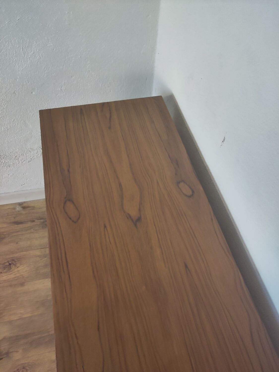 Scandinavian teak and metal sideboard