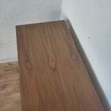 Scandinavian teak and metal sideboard