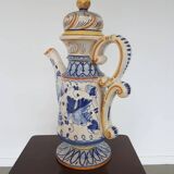 Italy ceramic Majolica Deruda teapot height 50 cm