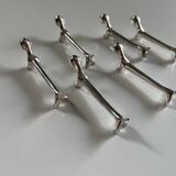 Vintage silver-plated dachshund knife rest