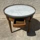 Table basse bouillotte style Louis XVI