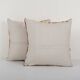 Set of 2 vintage velvet cushion covers 51x51 cm