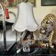 1960s Crystal Art Table Lamp for Daum France