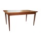 Scandinavian design table in teak levitan 1969