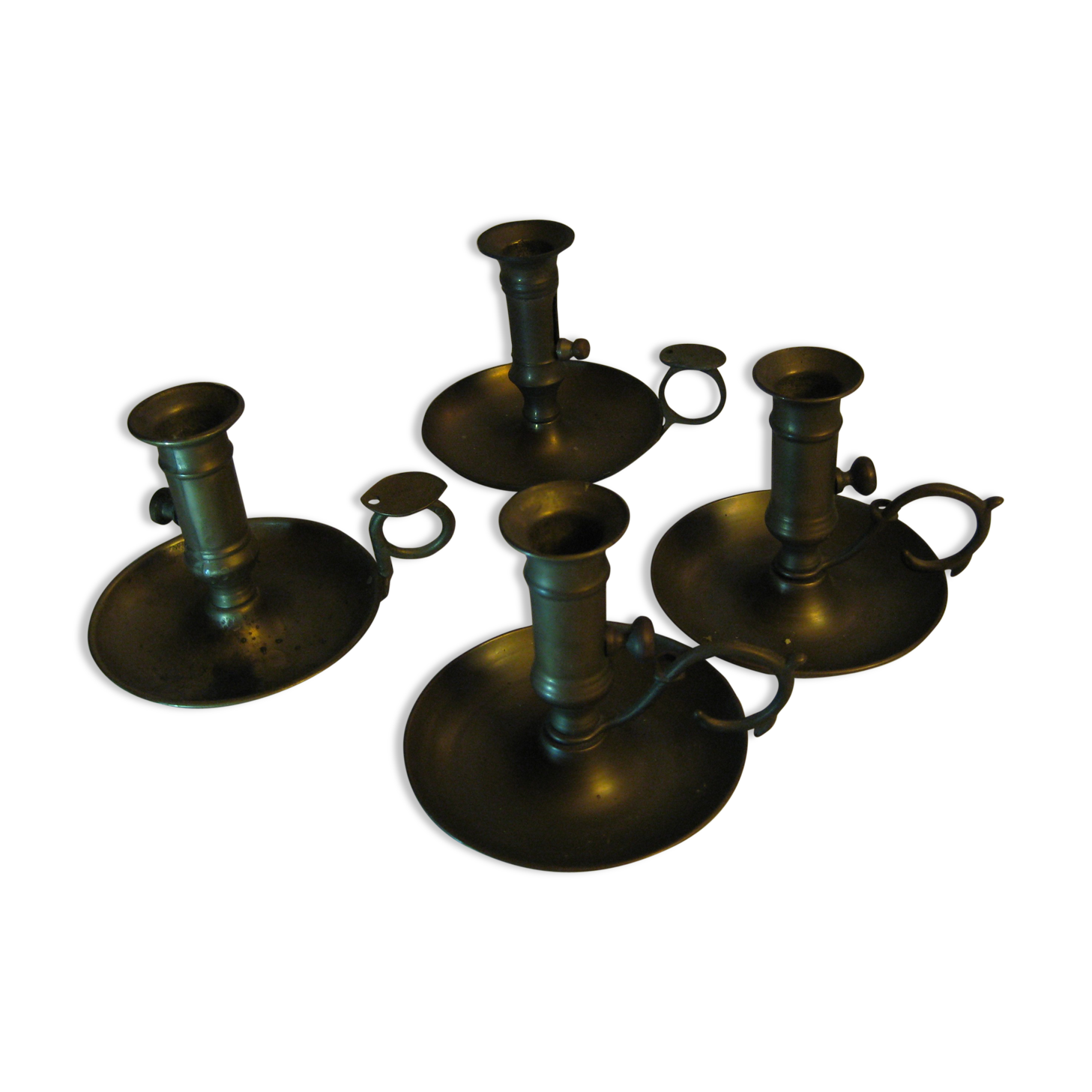 Brass candlesticks